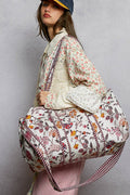 Quilted oversized Duffle