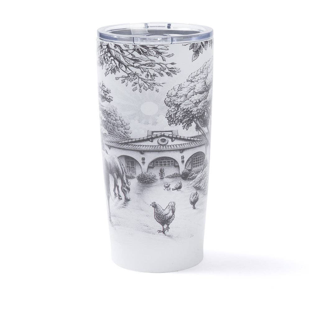 Black & White Farm toolt Tumbler - 18 oz