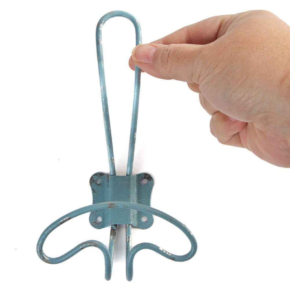 Rustic Distressed Metal Wall Hook- 9-1/4"