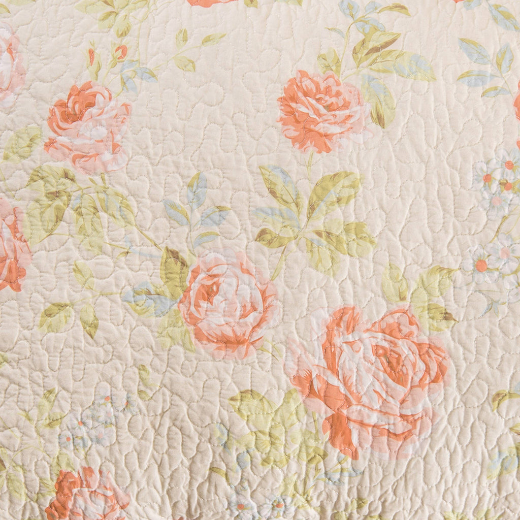 Whitney Pink Floral Quilt Full/Queen