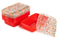 20pc Food Storage Set Plastic - Strawberry