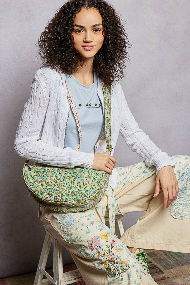 Essential Lightweight Quilted Floral Bag