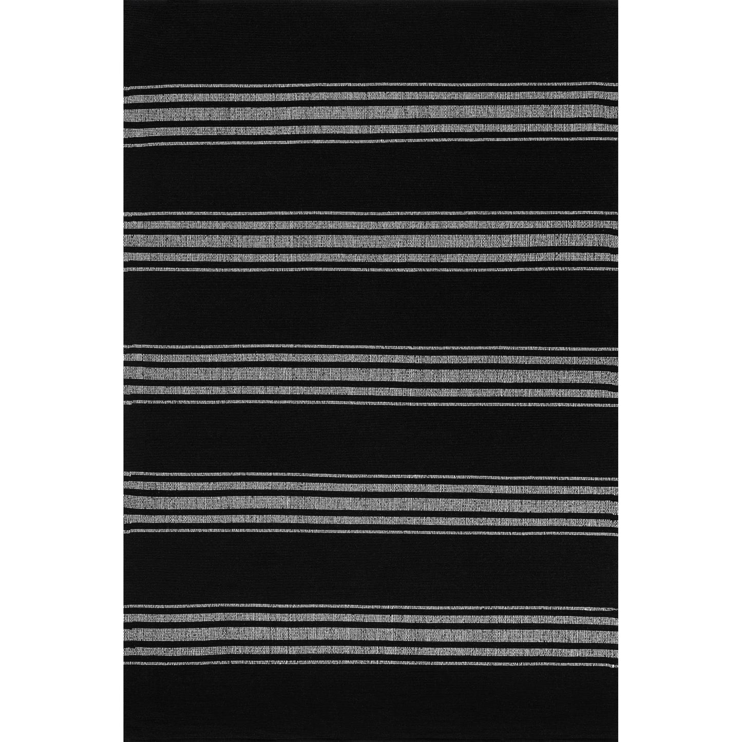 Lauren Liess Bergamot Striped Cotton Area Rug