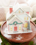 Santa's House - Glitter Christmas village house