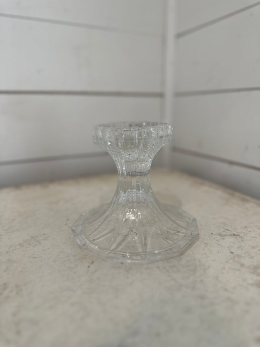 Vintage Crystal candlestick