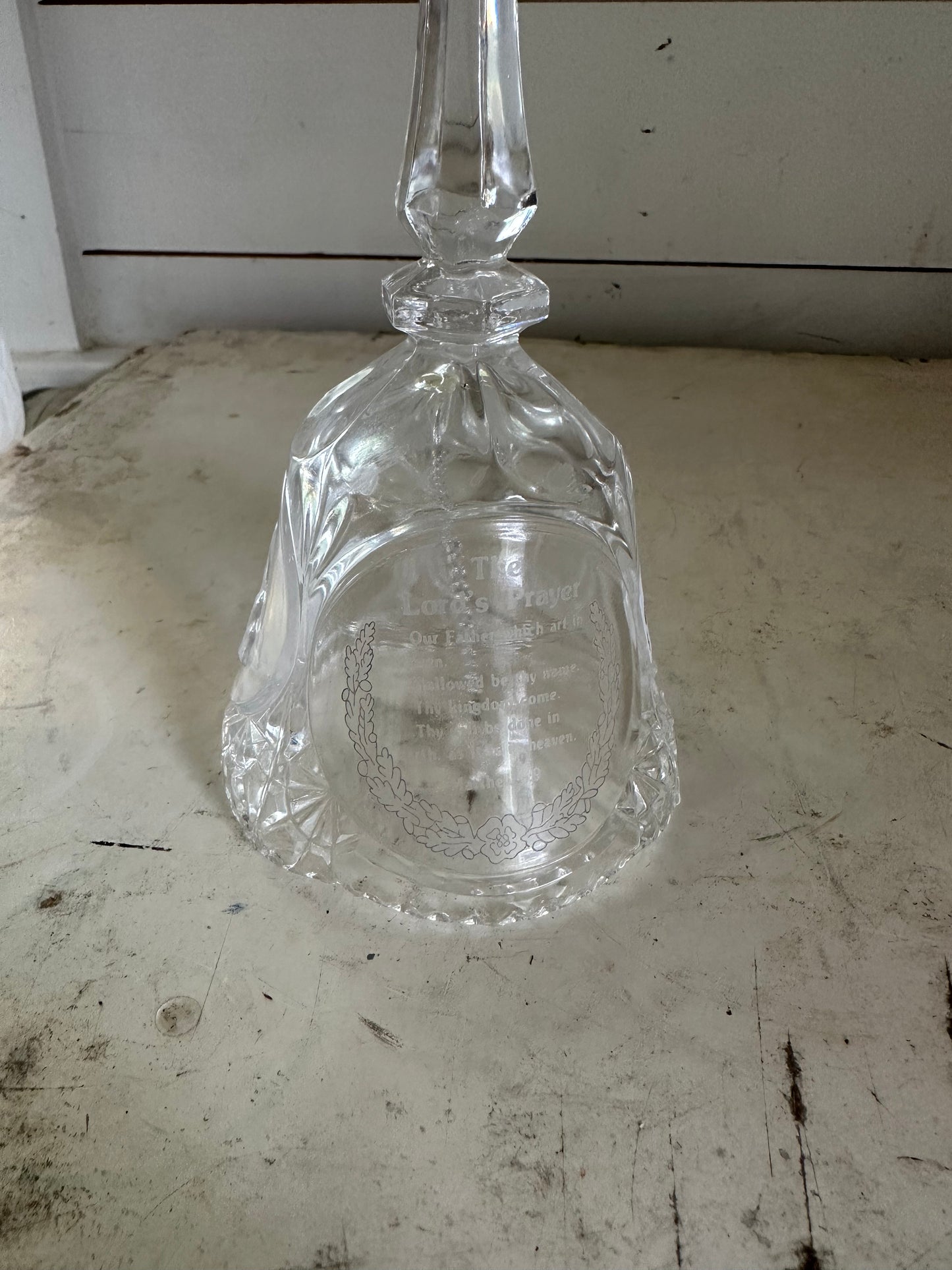 Vintage Glass Bell - sold individually