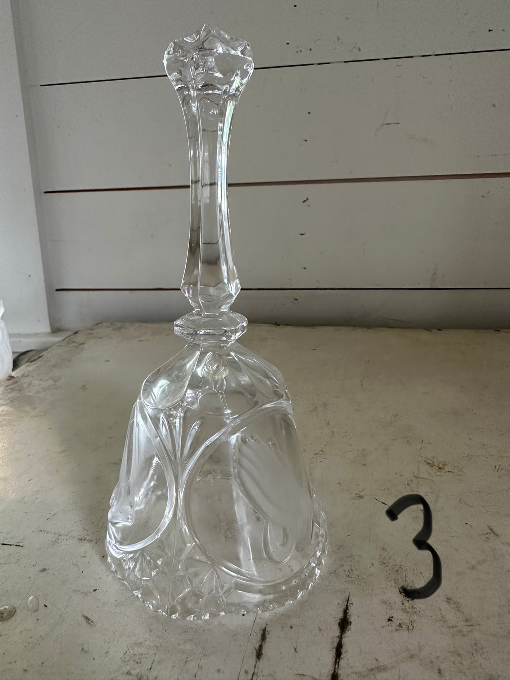 Vintage Glass Bell - sold individually