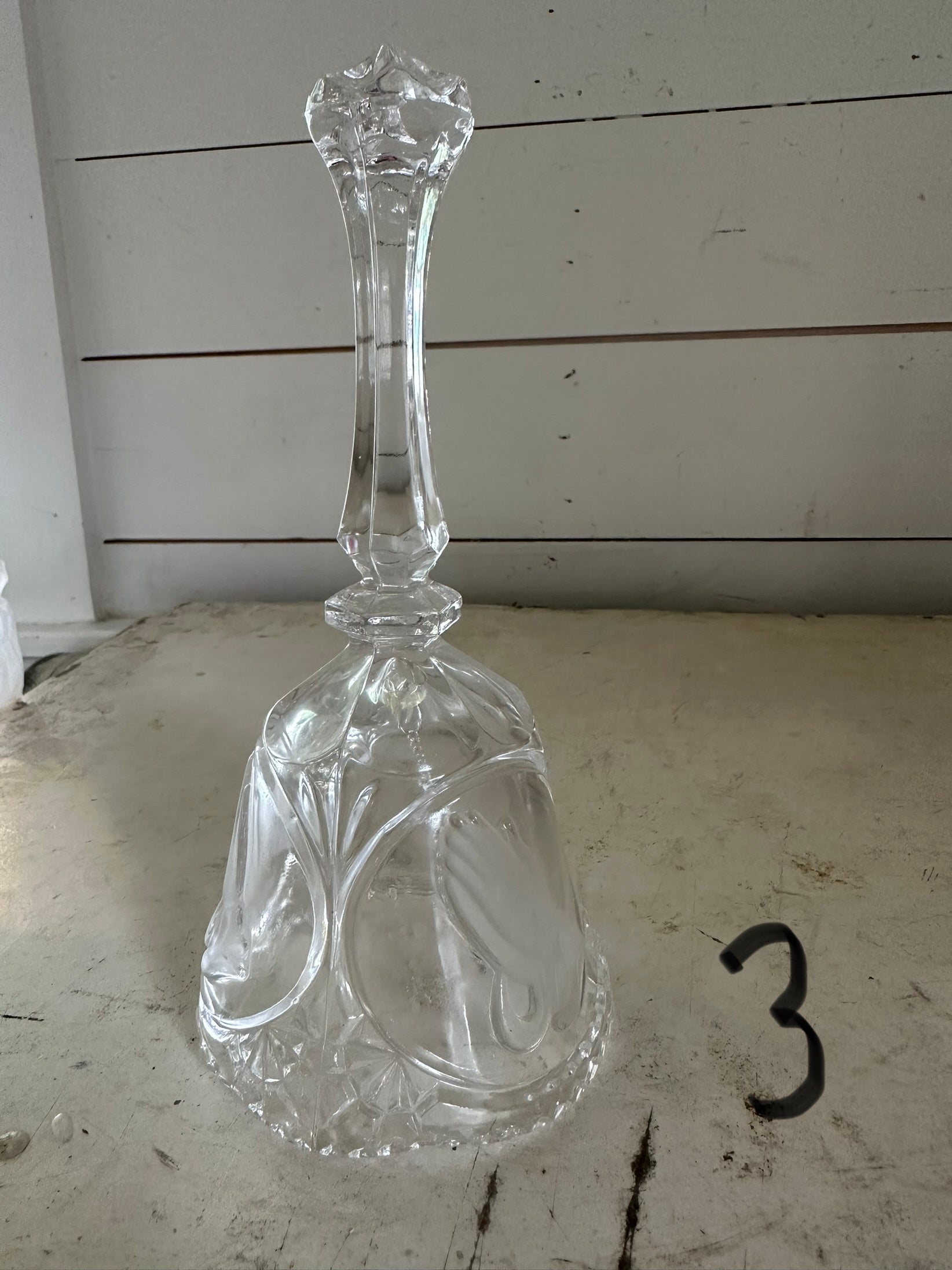 Vintage Glass Bell - sold individually