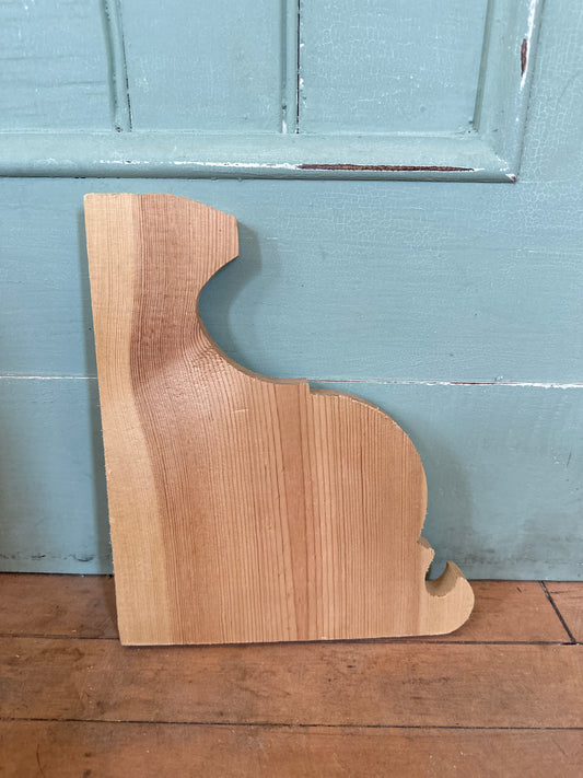Wood Corbel Part  Cutout 10.5”x9.5” .75”