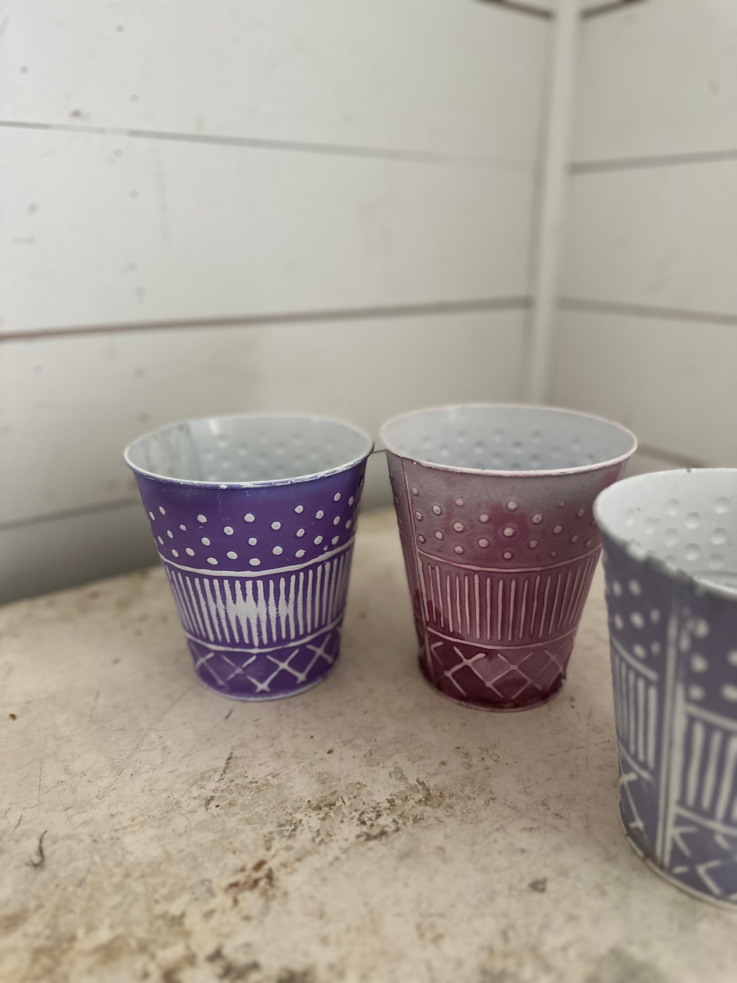 Small purple bucket - sold individually