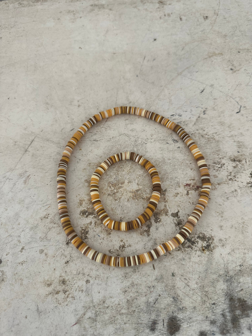 Handmade necklace & bracelet set