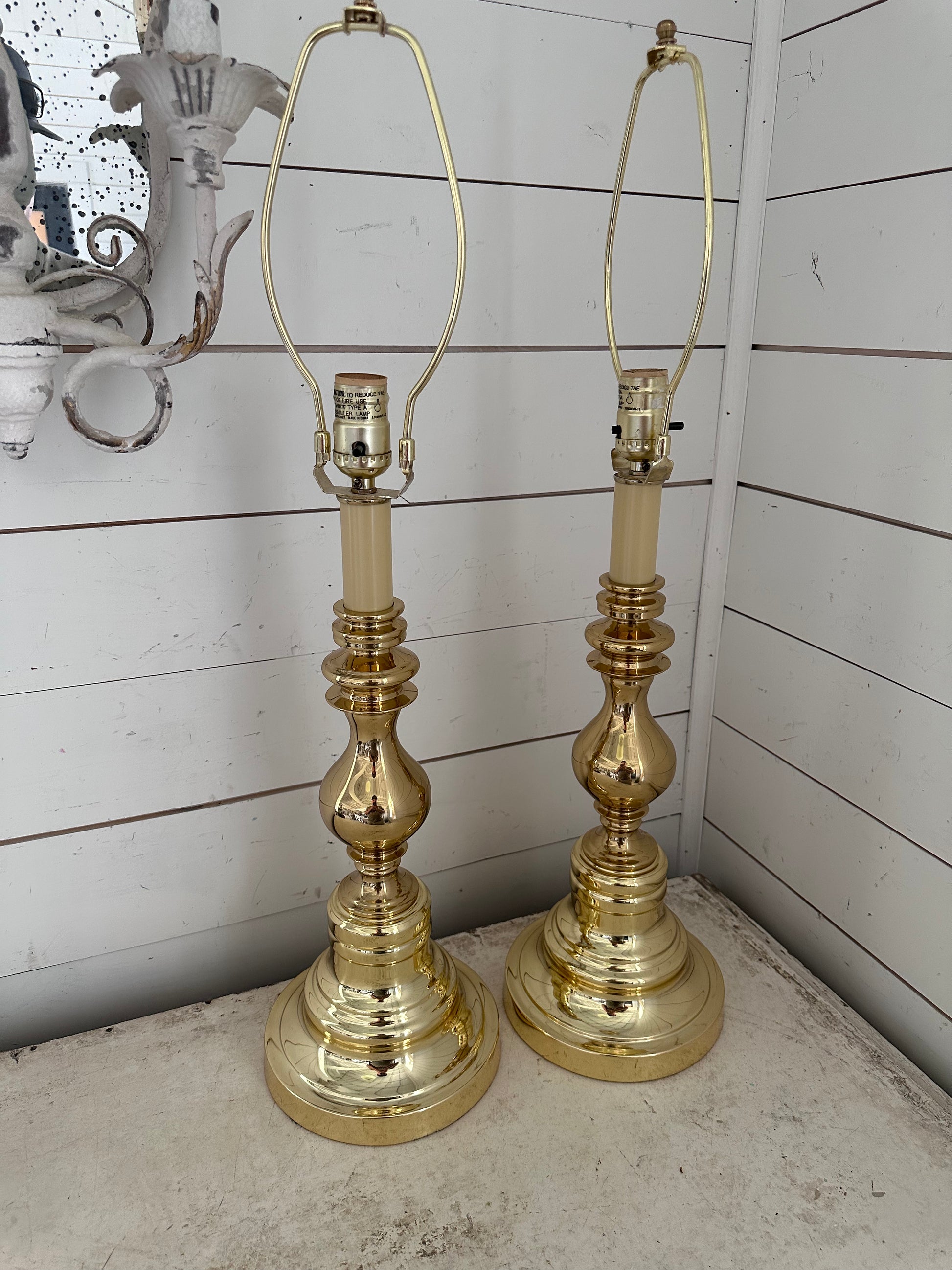 Set of Brass Lamps – Jami Ray Vintage