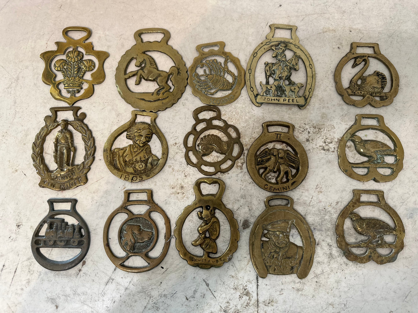 Antique English Horse Brass - sold individually