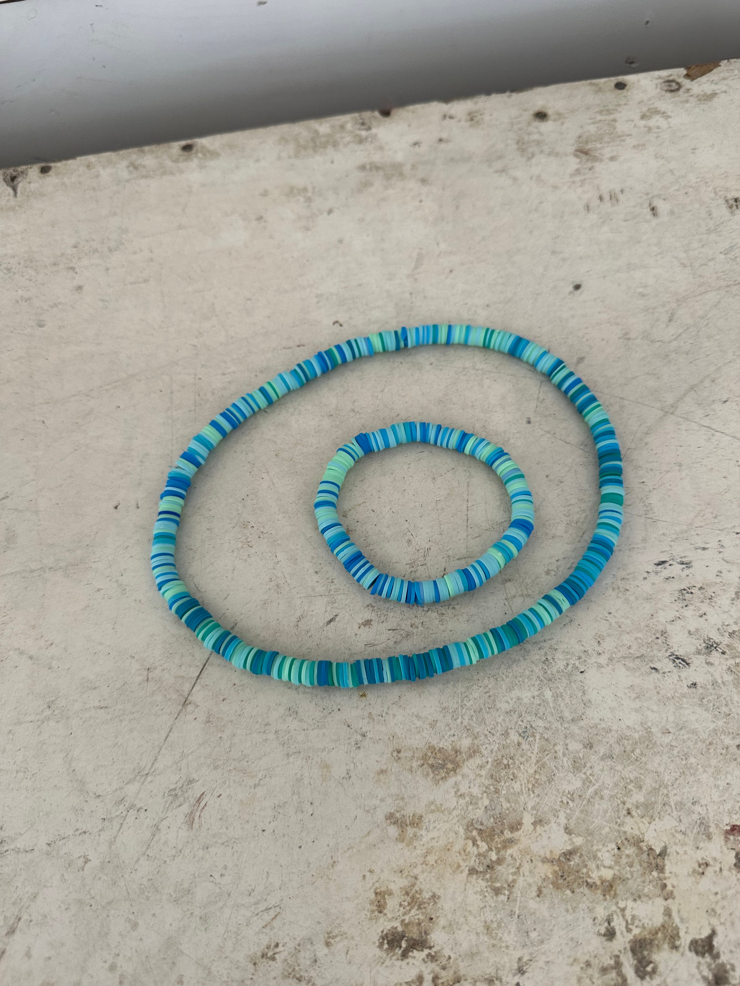 Handmade necklace & bracelet set