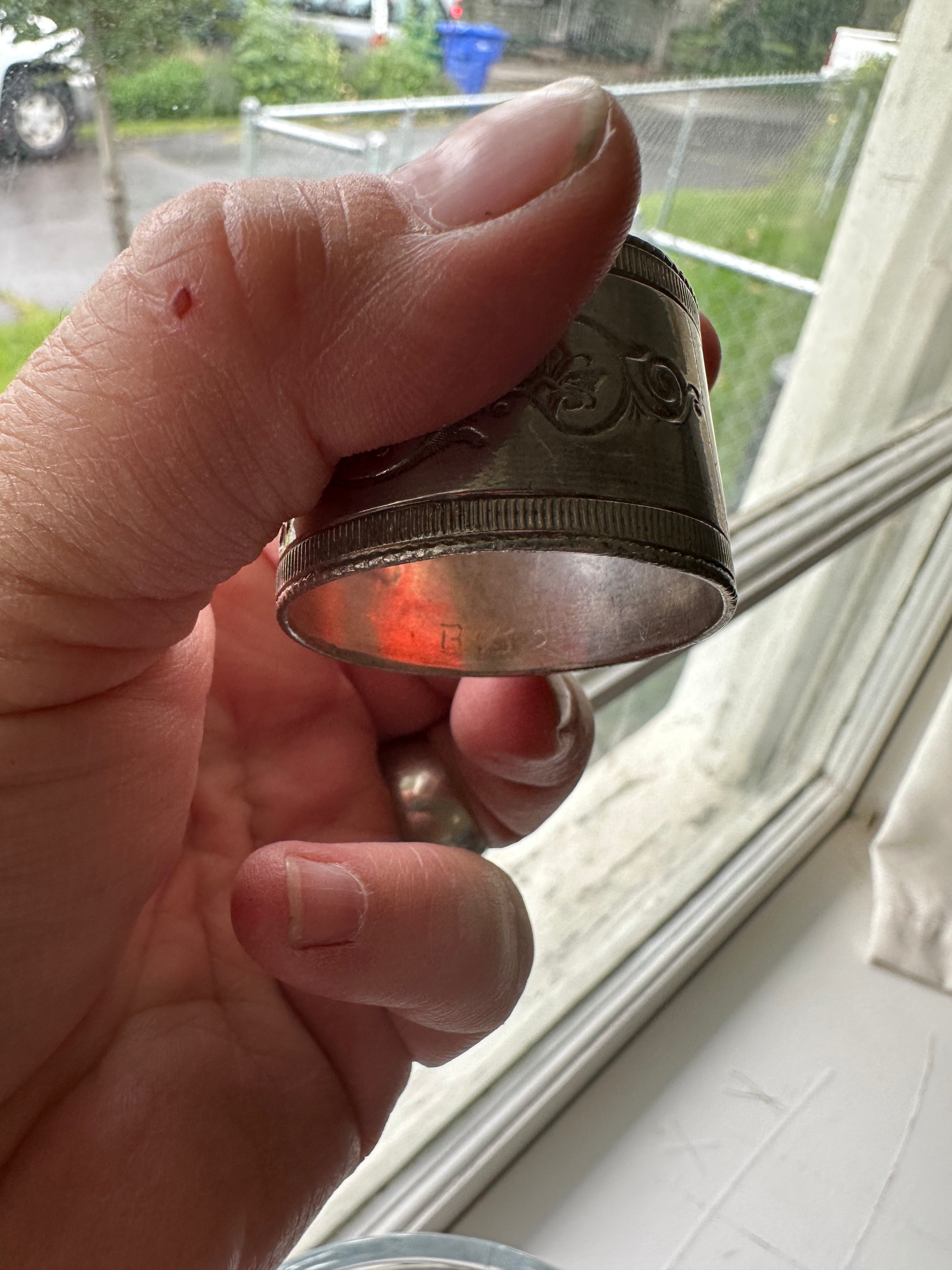 Silver Victorian Napkin Ring