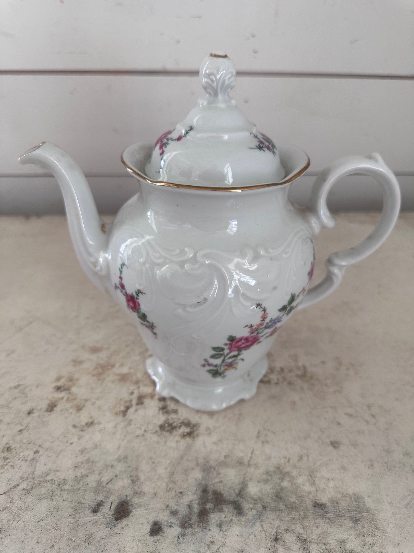 Royal Kent Poland Teapot & Creamer