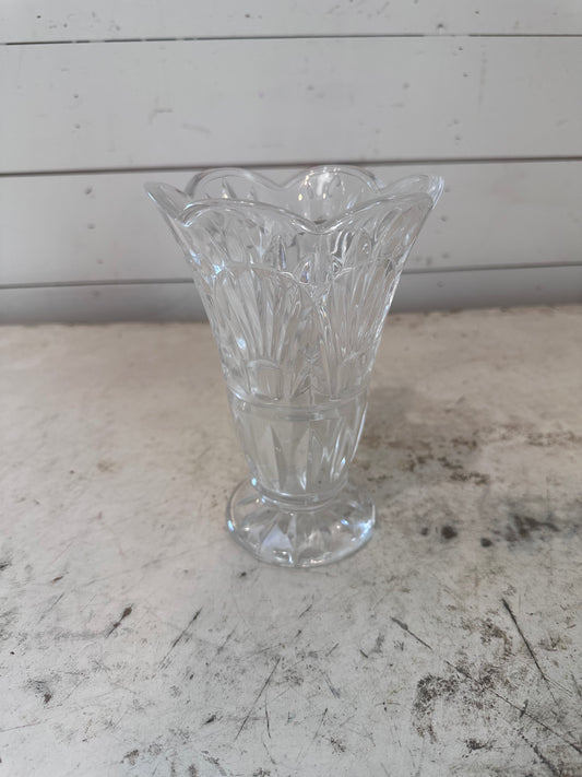 Shannon crystal vase