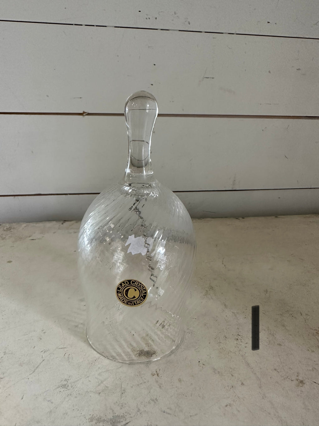 Vintage Glass Bell - sold individually