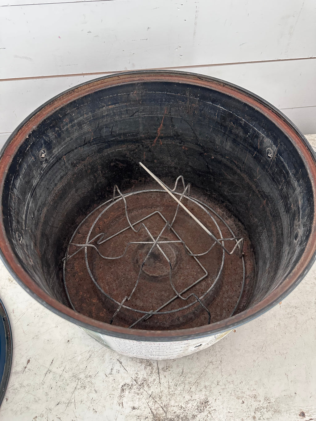 Water bath Vintage Enamel Canner