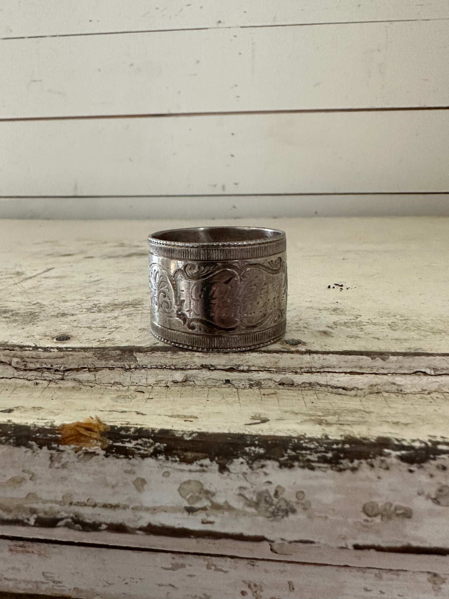 Silver Victorian Napkin Ring