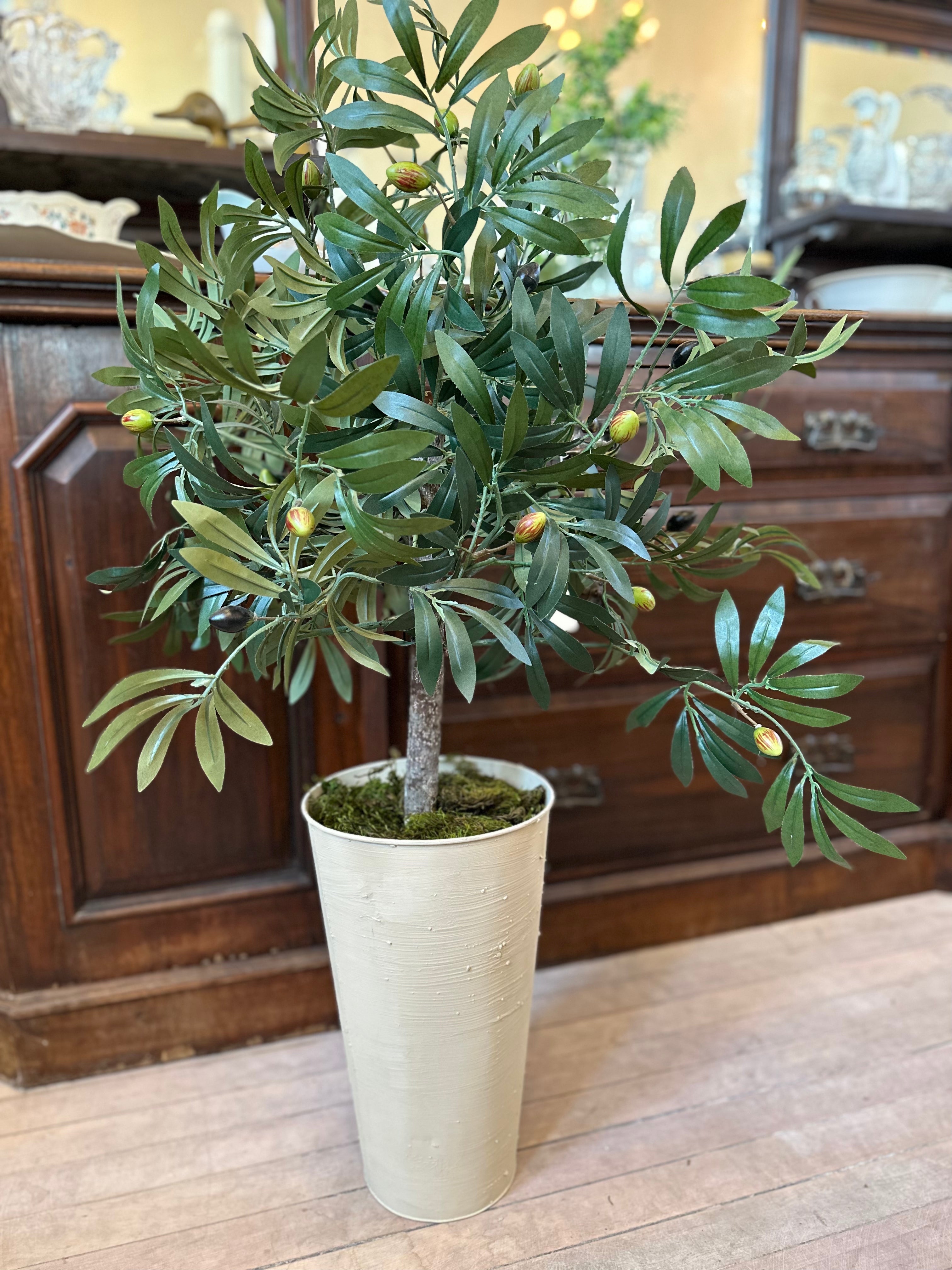 Large Faux Olive Tree