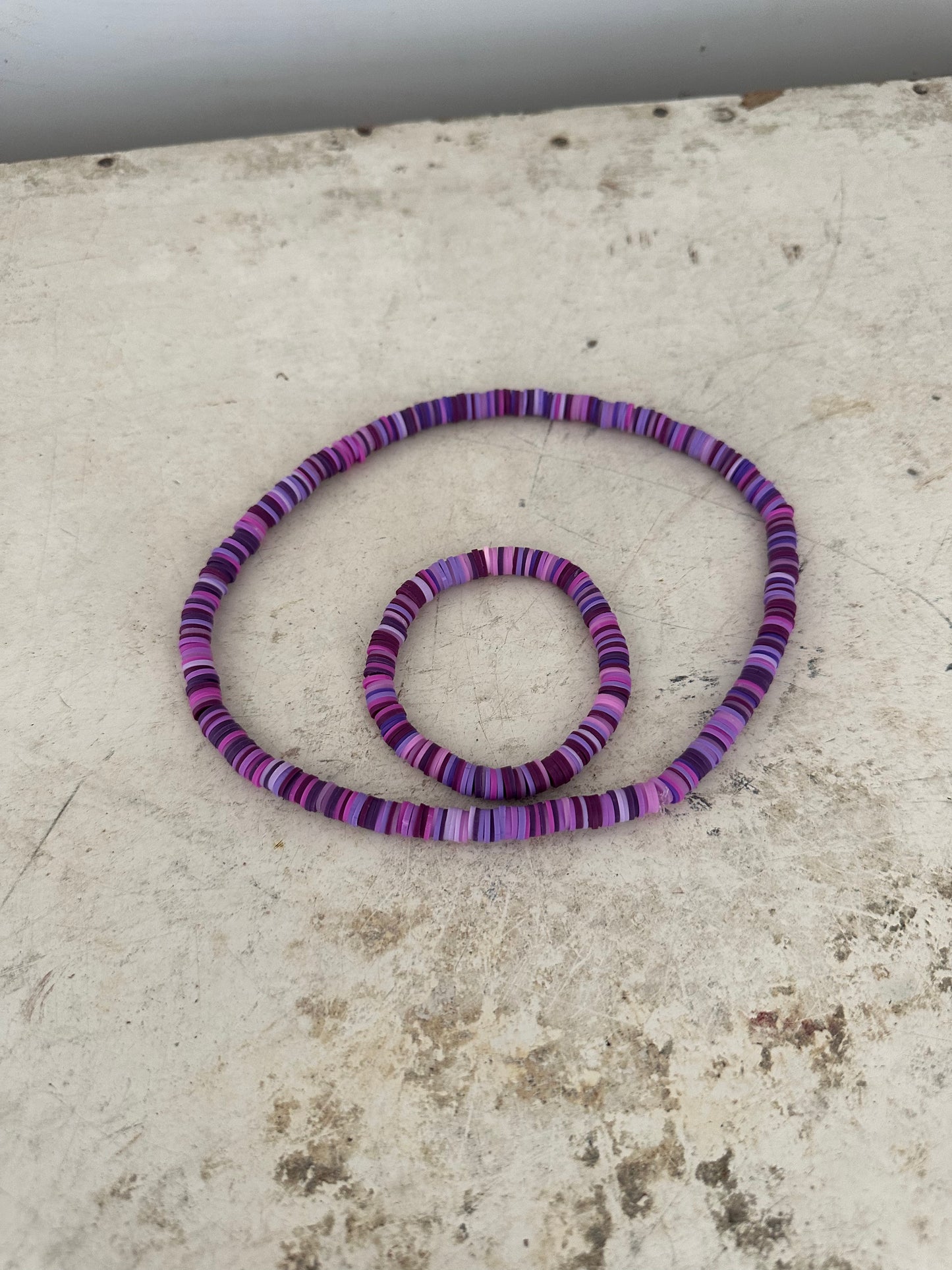 Handmade necklace & bracelet set