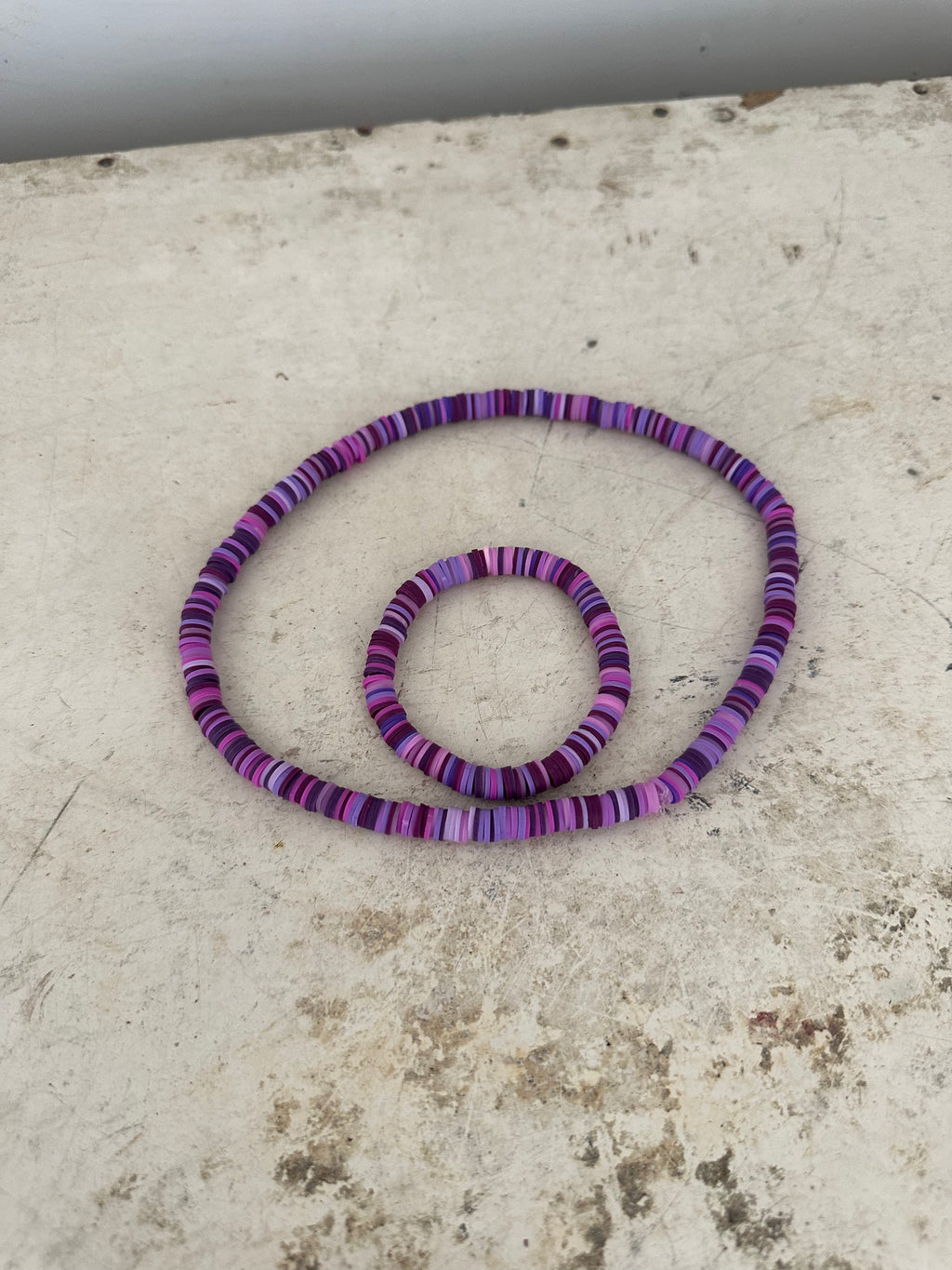 Handmade necklace & bracelet set