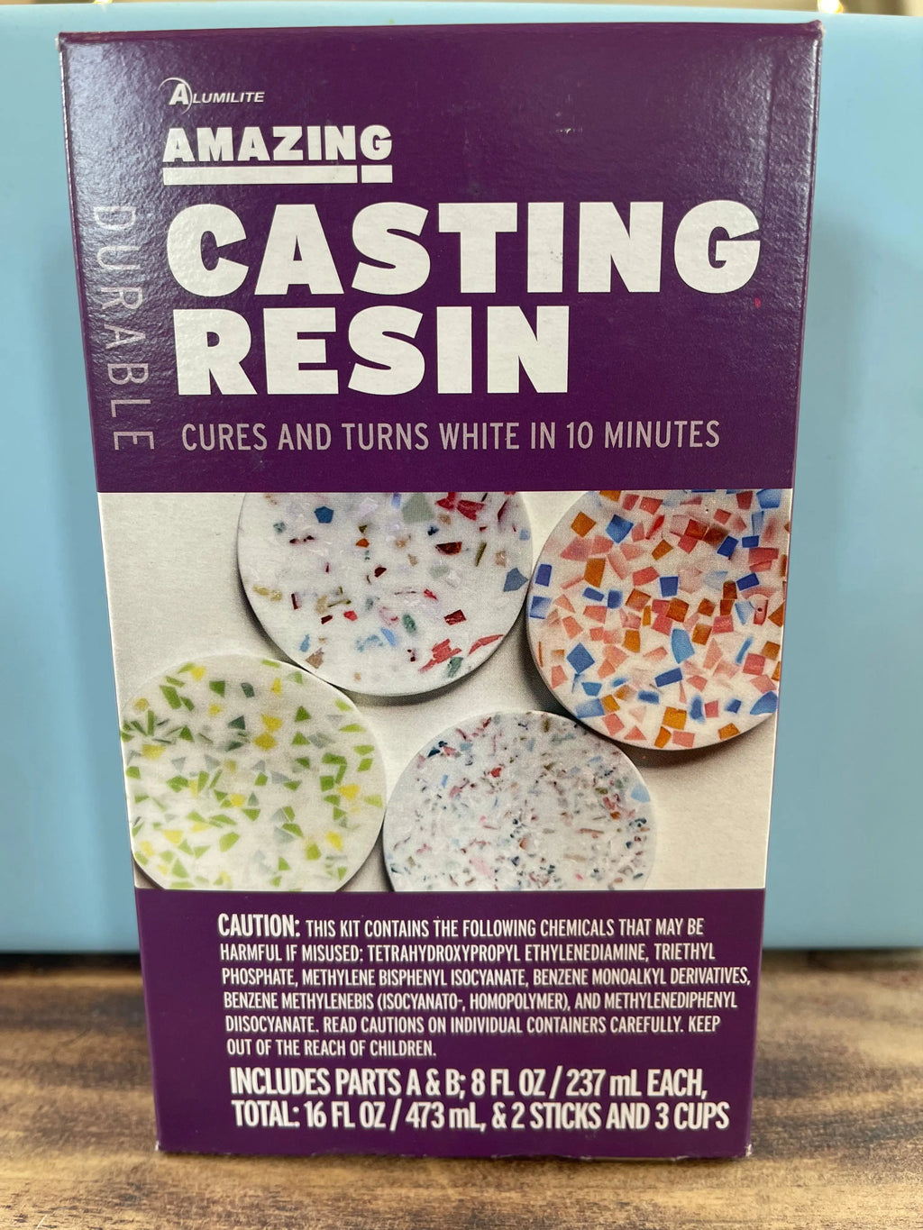 Amazing Casting Resin | Alumilite White Jami Ray Vintage