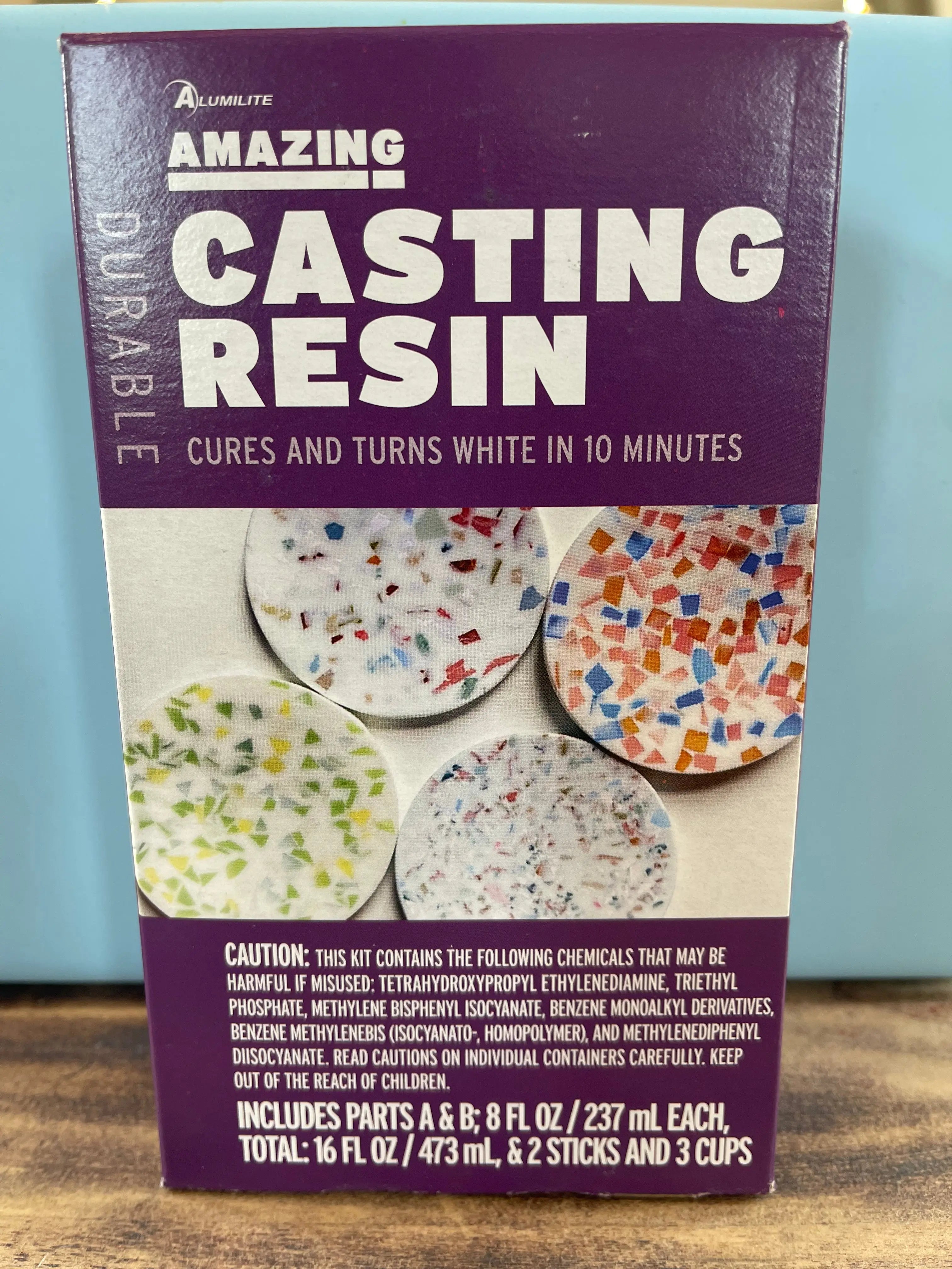 Amazing Casting Resin | Alumilite White Jami Ray Vintage