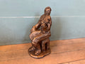 Man with Violin Statue - hand painted