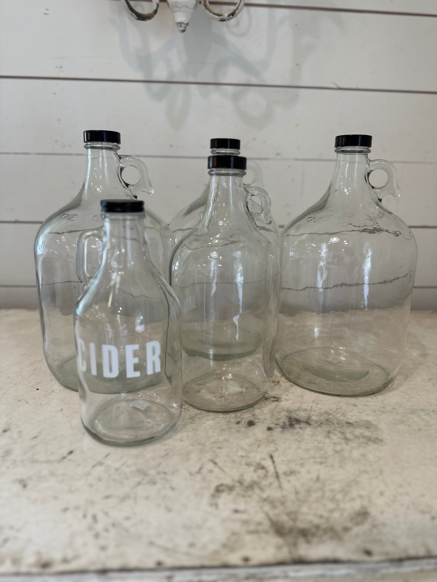 Glass jug - sold individually