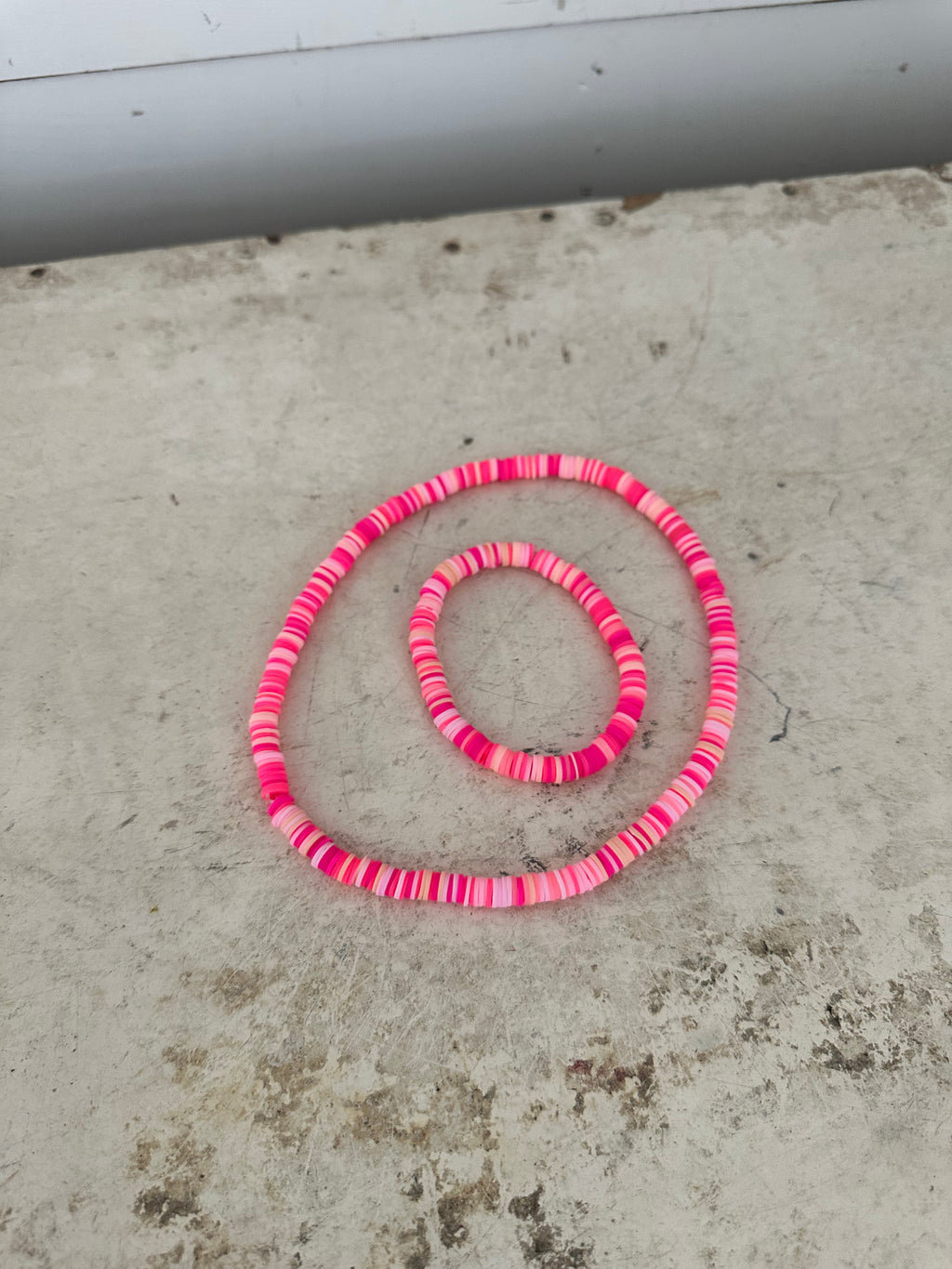 Handmade necklace & bracelet set