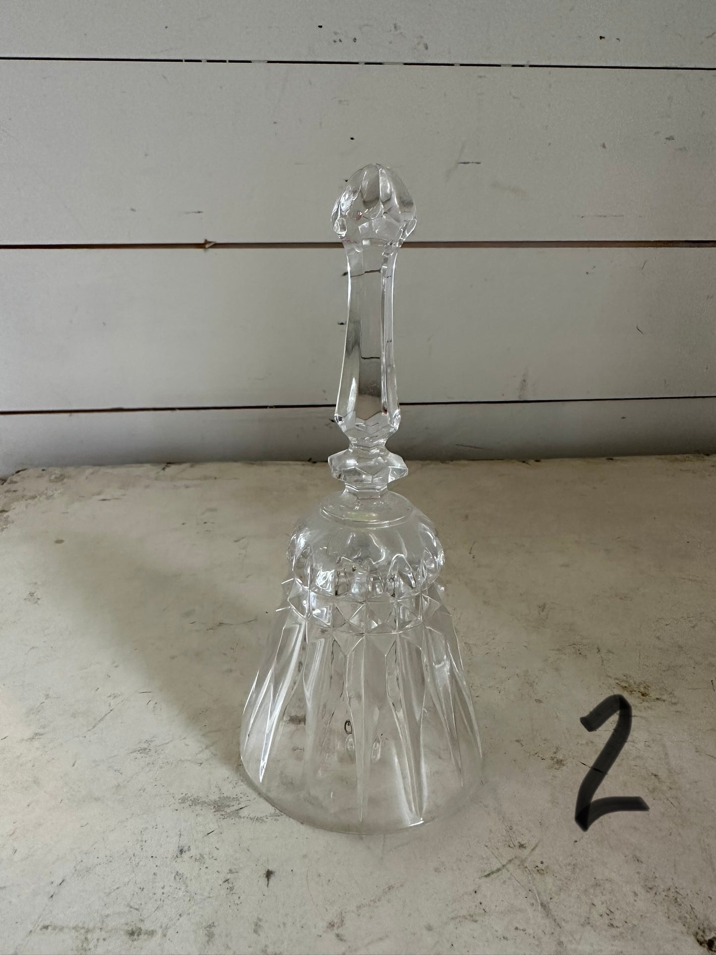 Vintage Glass Bell - sold individually