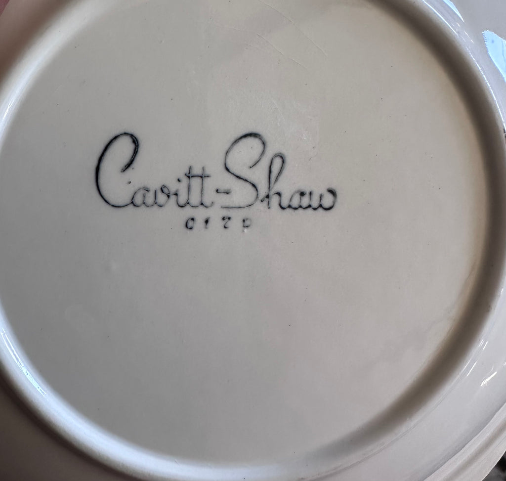 Cavitt Shaw Vintage Succulent Plate