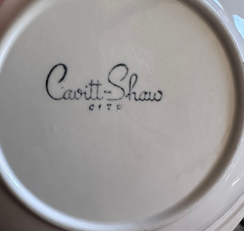 Cavitt Shaw Vintage Succulent Plate