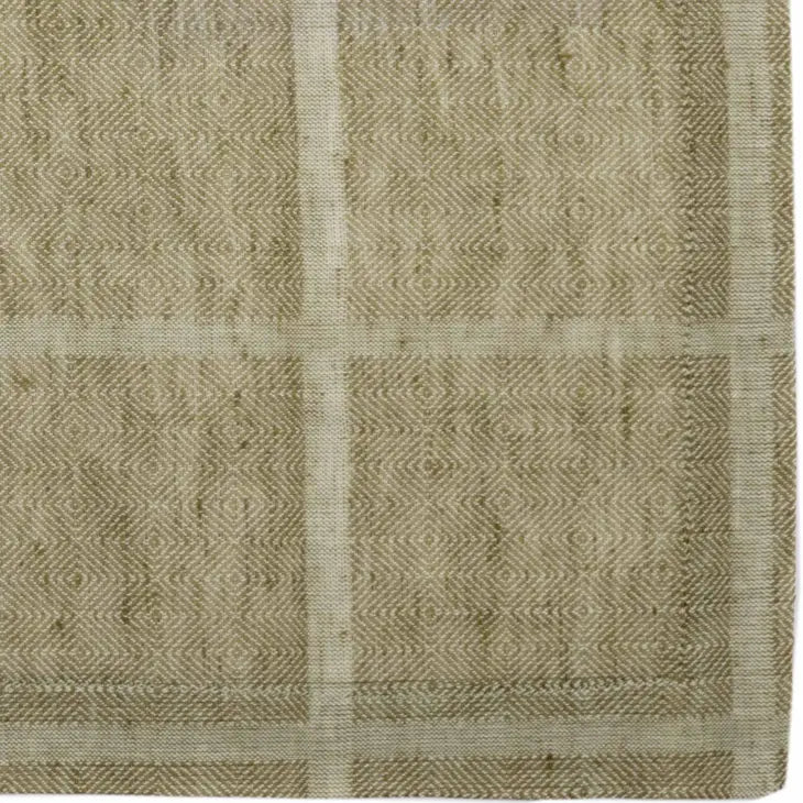 Julie Olive Plaid Runner 13X90