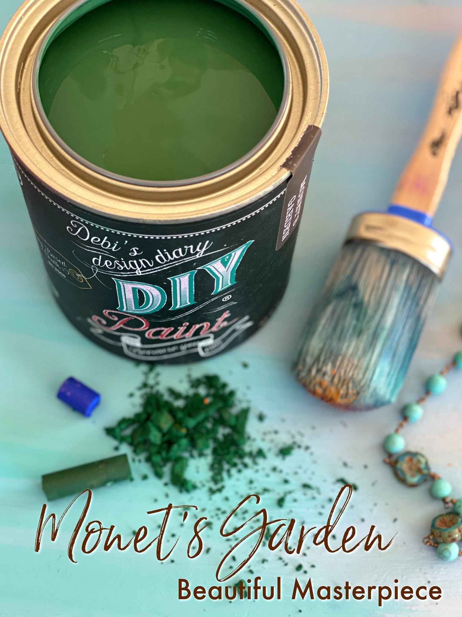 sage green furniture paint