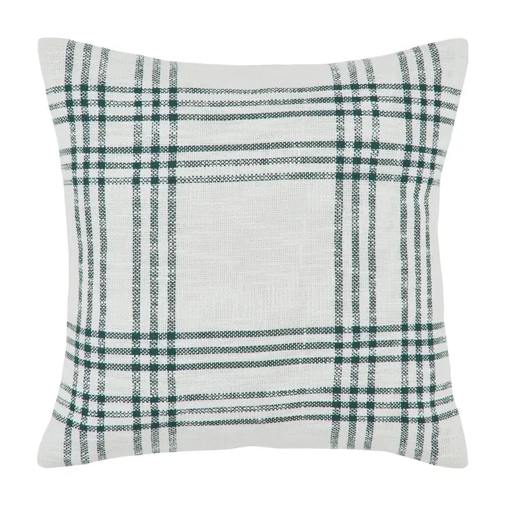 Pine Grove Plaid Fabric Pillow 18x18 no