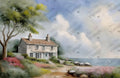 Seaside Cottage | Discontinued JRV MEDIUM Rice Paper
