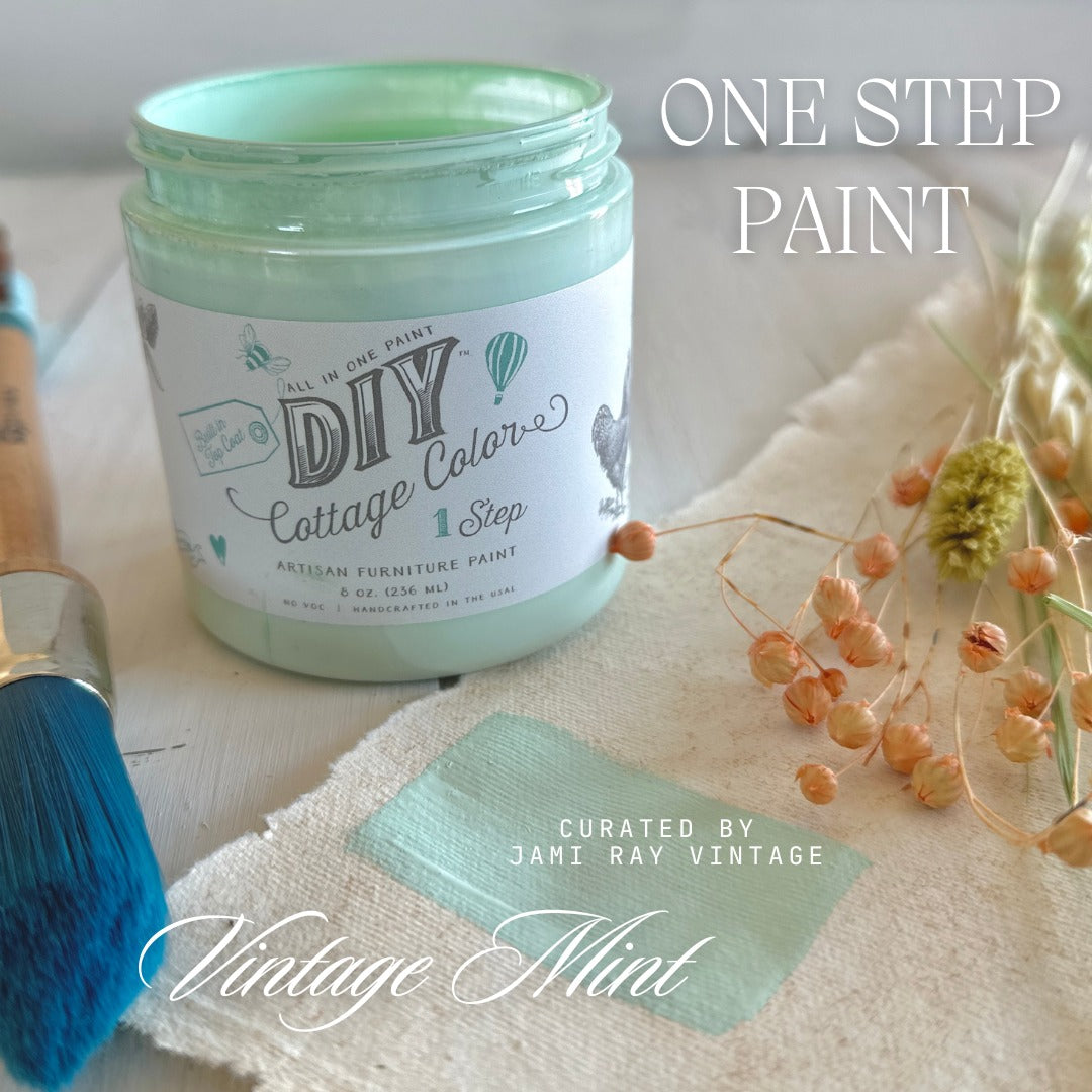 Vintage Mint | DIY Cottage Color One Step Paint Curated by Jami Ray Vintage