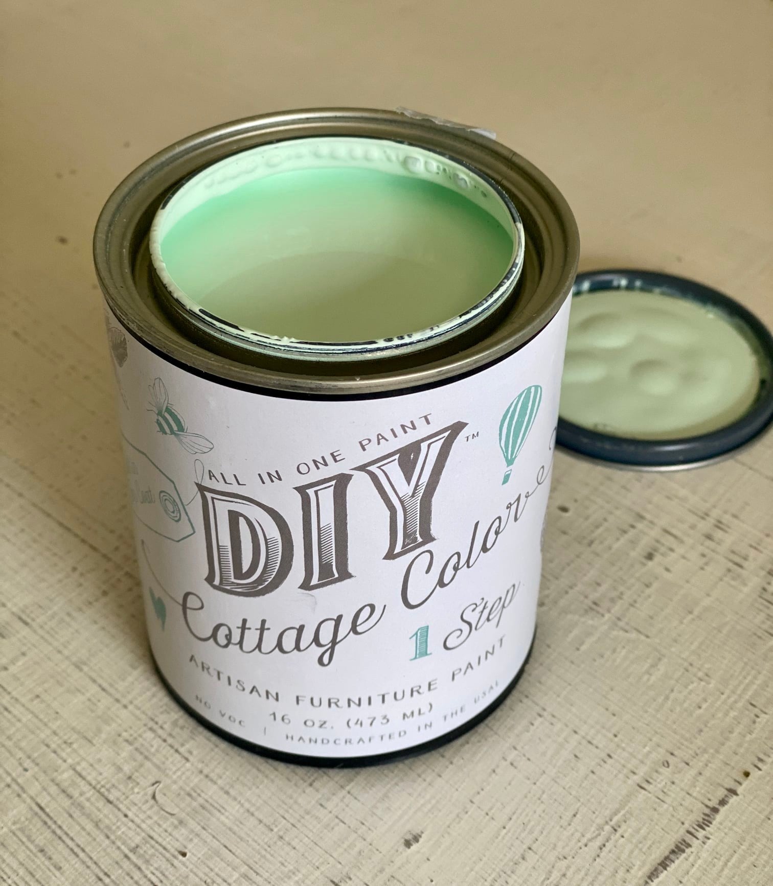 Vintage Mint | DIY Cottage Color One Step Paint Curated by Jami Ray Vintage