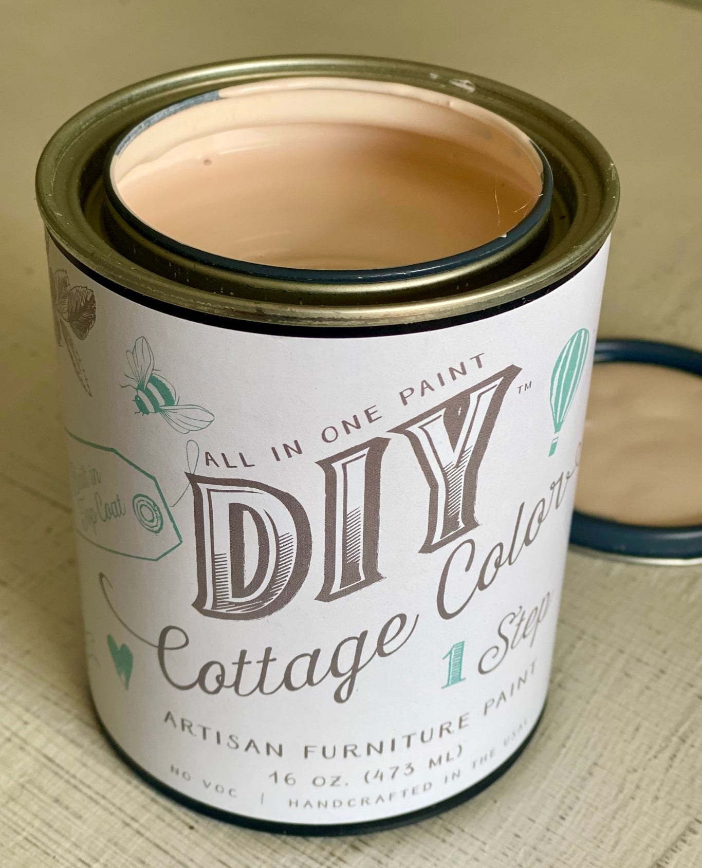 Vintage Pink | DIY Cottage Color One Step Paint Curated by Jami Ray Vintage