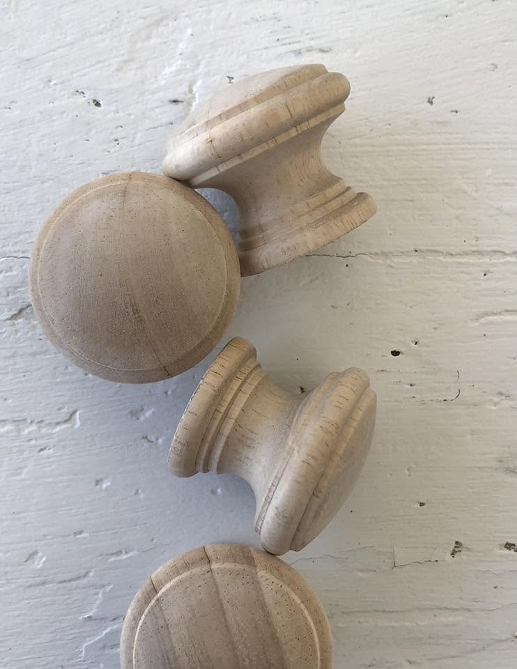 IOD Hardwood Knobs – Set of 4 | Discontinued & Hard to Find!