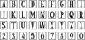 Letters & Numbers | JRV Stencils