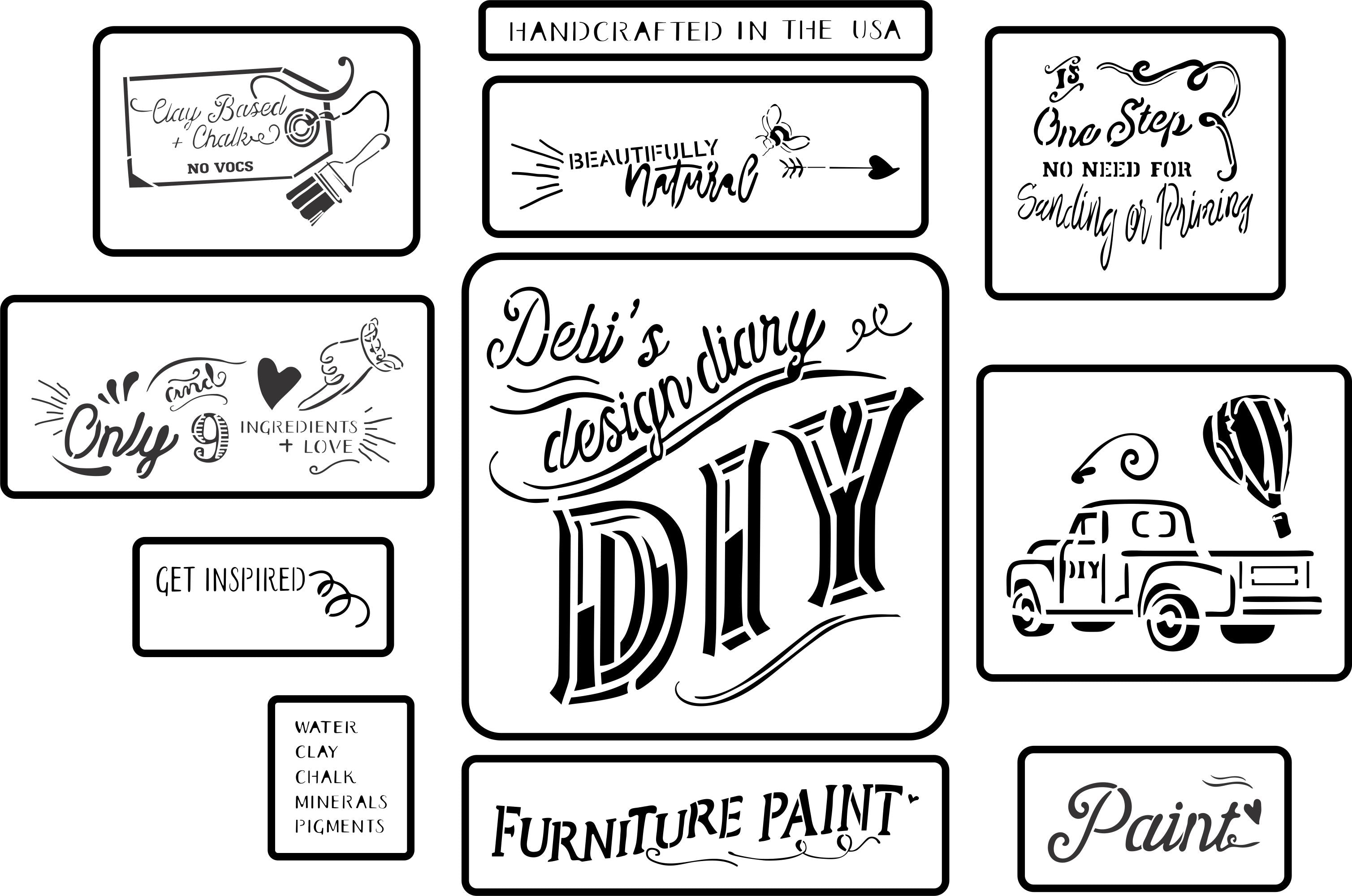 DIY Paint Art Pack | JRV Stencils