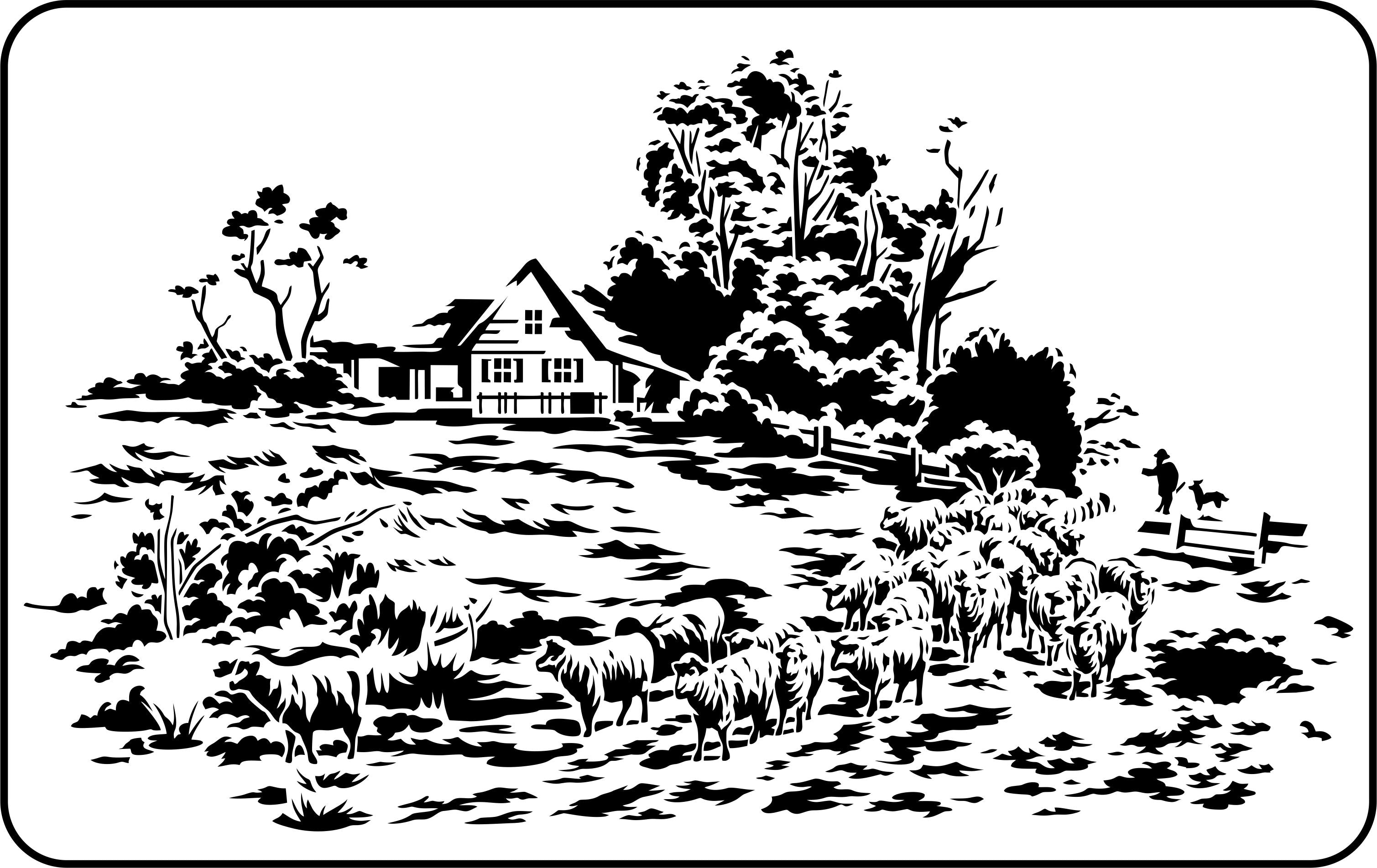 Cottage Pastoral | JRV Stencils
