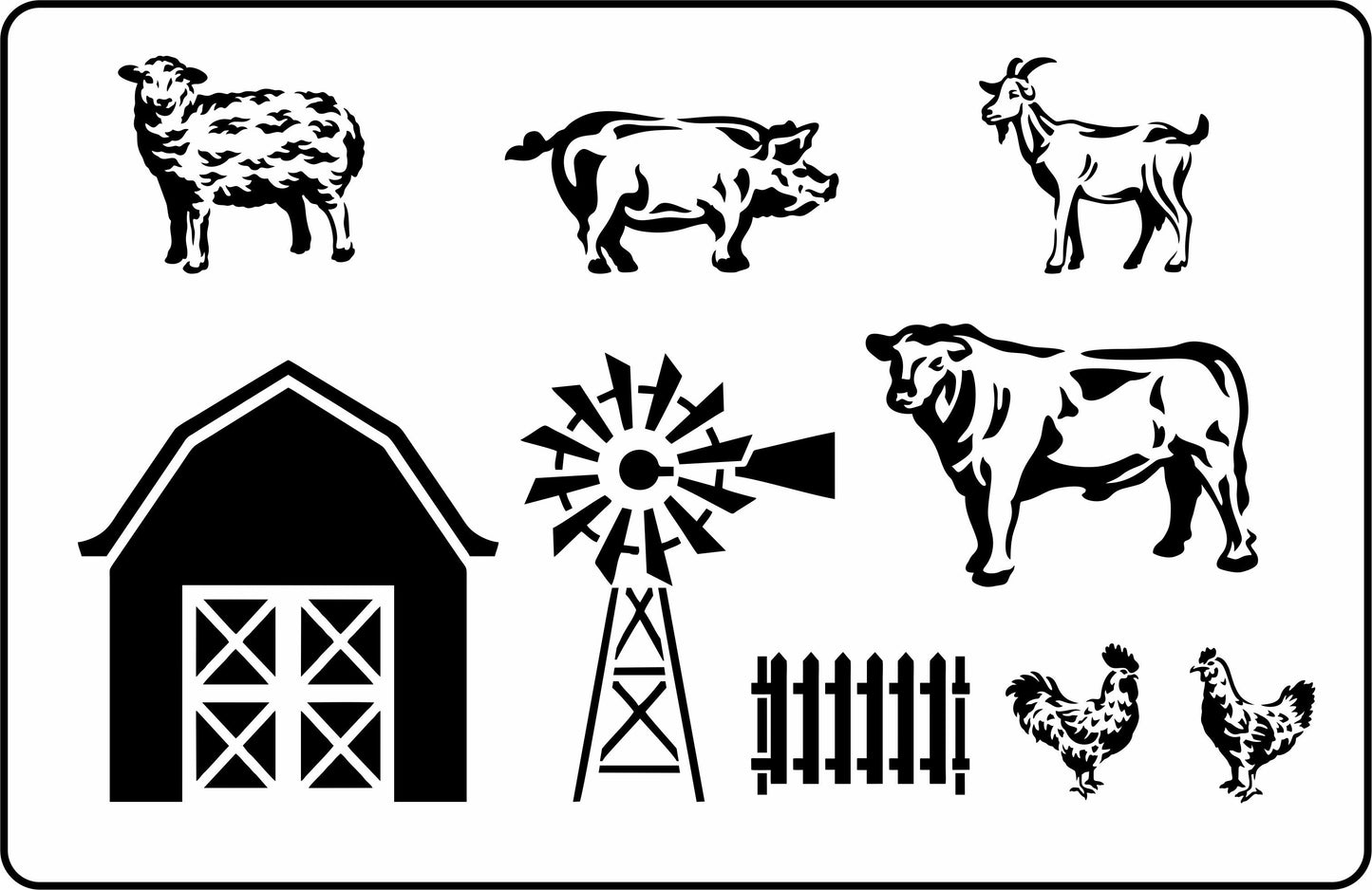 Farm Life | JRV Stencils