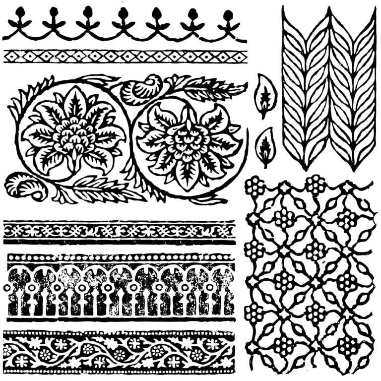 Bohemia | Stamp | Discontinued IOD Iron Orchid Designs IOD
