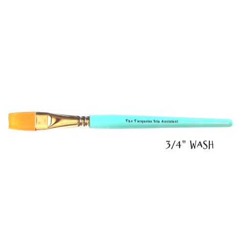 ASSISTANT 3/4″ FLAT | The Turquoise Iris Hobbyist Collection