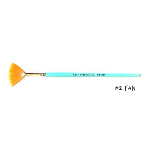 MASCOT #2 FAN | The Turquoise Iris Hobbyist Collection